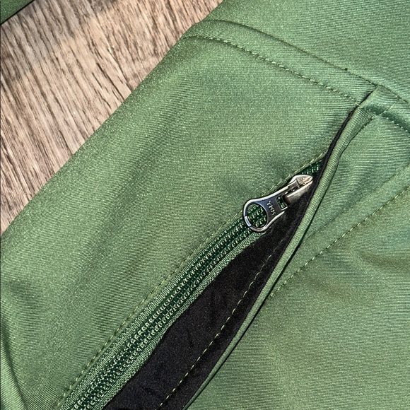 Columbia Sportswear XCO Softshell Jacket Mens Large Green Fleece Lined Outdoor - Picture 7 of 16